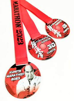 Металева медаль Кіокушинкай карате